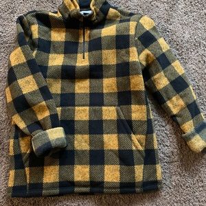 Plaid Fleece Quarterzip